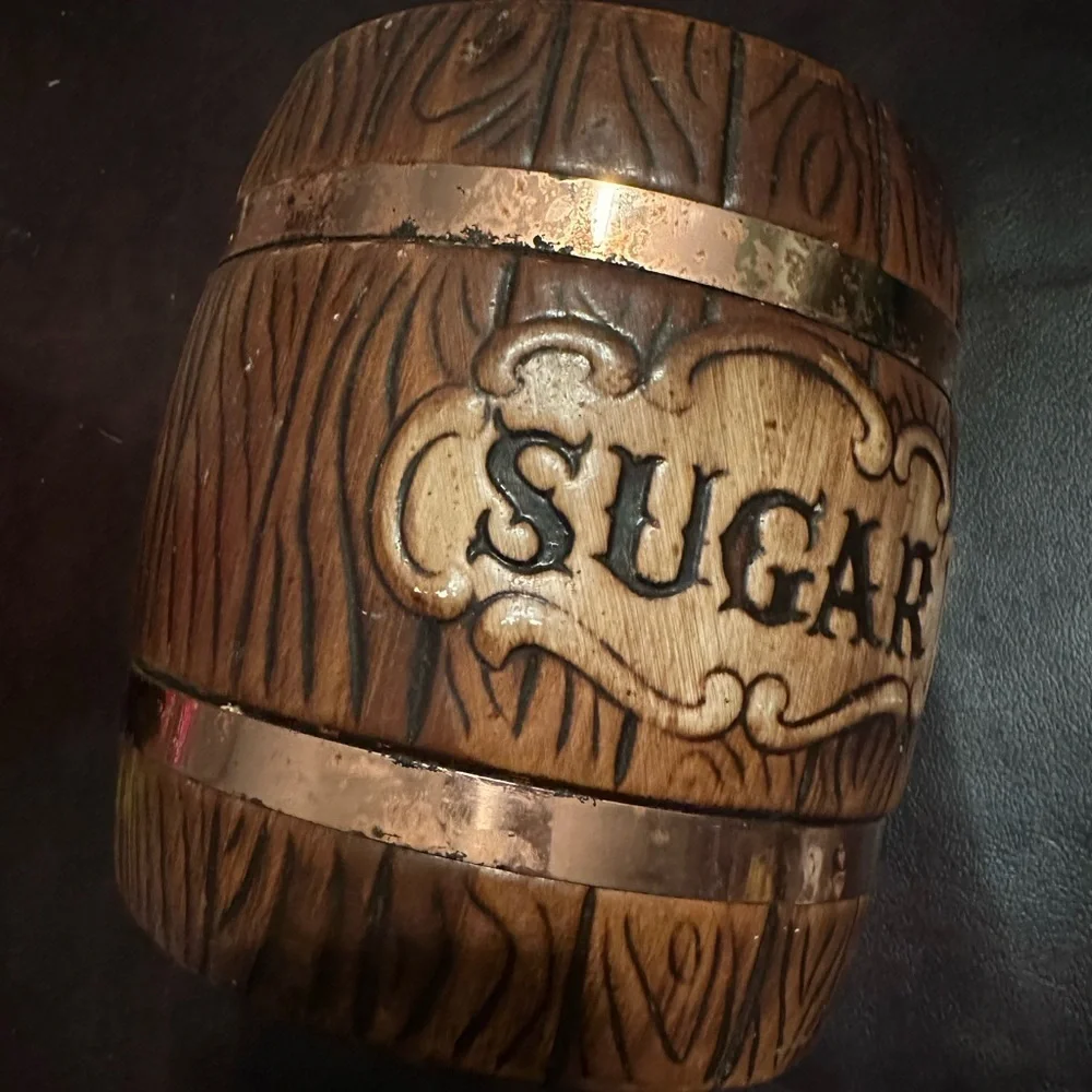 Vintage sugar canister only